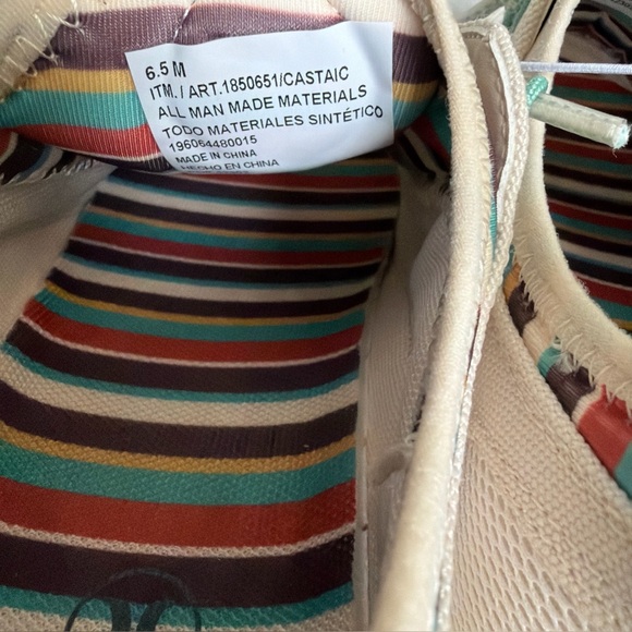 Hurley “Castaic” Women’s Colorful & Functional Casual Fashion Sneaker Beige 6.5 - Picture 6 of 8